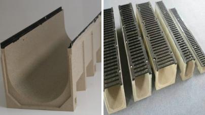 成品排水溝雨水會把泥土衝刷上路麵