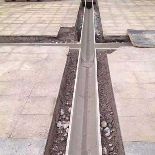 成品排水溝基本沒什麼偏差的